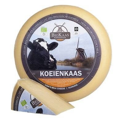 Ser gouda młody z kozieradką BIO mały krąg ok. 1 kg