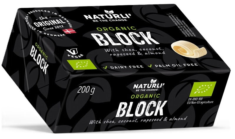 Smarowidło wegańskie w kostce BIO 200 g