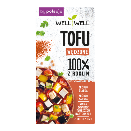 TOFU WĘDZONE 180 g - WELL WELL